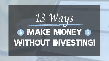 Make Money Online Without Investing